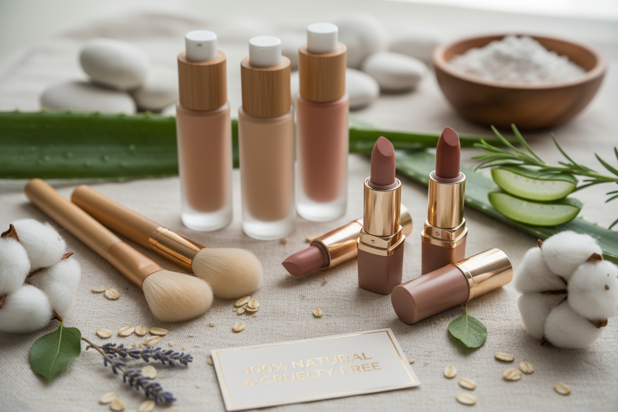 Makeup which is Gentle on Skin
Your skin deserves better than toxins and empty promises — switch to 100% natural, cruelty-free makeup today and feel the difference instantly.